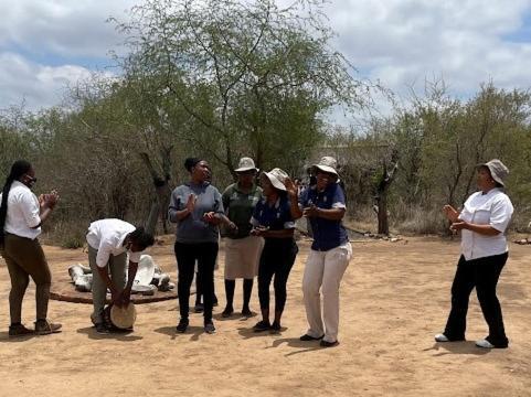 فندق The Wild Olive Tree Camp Welverdiend  المظهر الخارجي الصورة